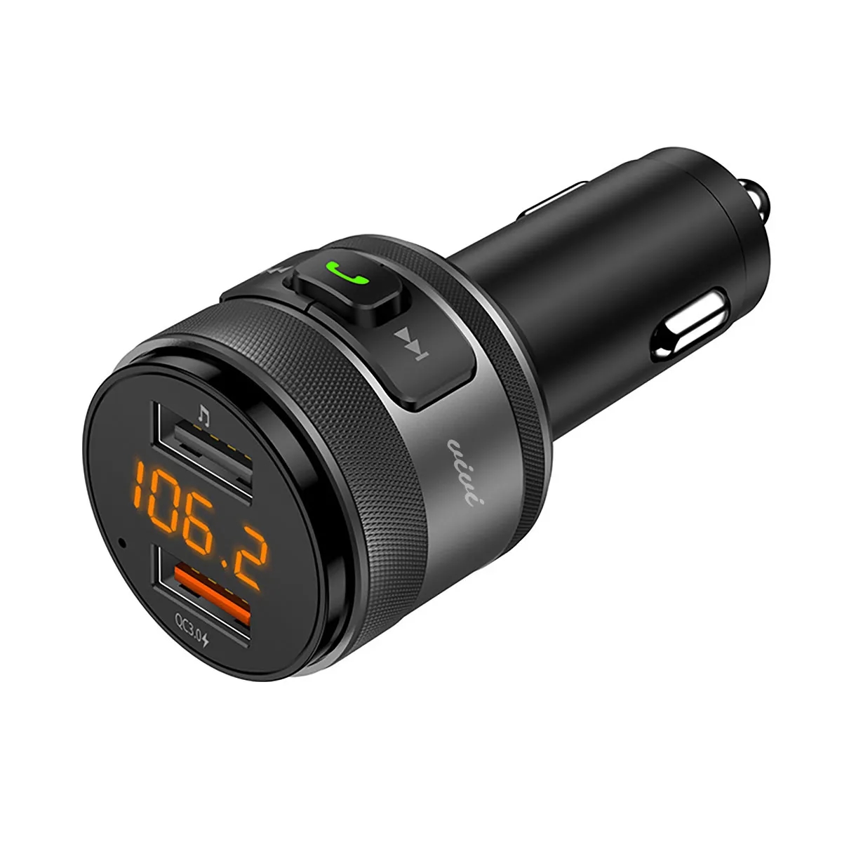 Wireless Bluetooth FM Radio Adapter For Car 2
