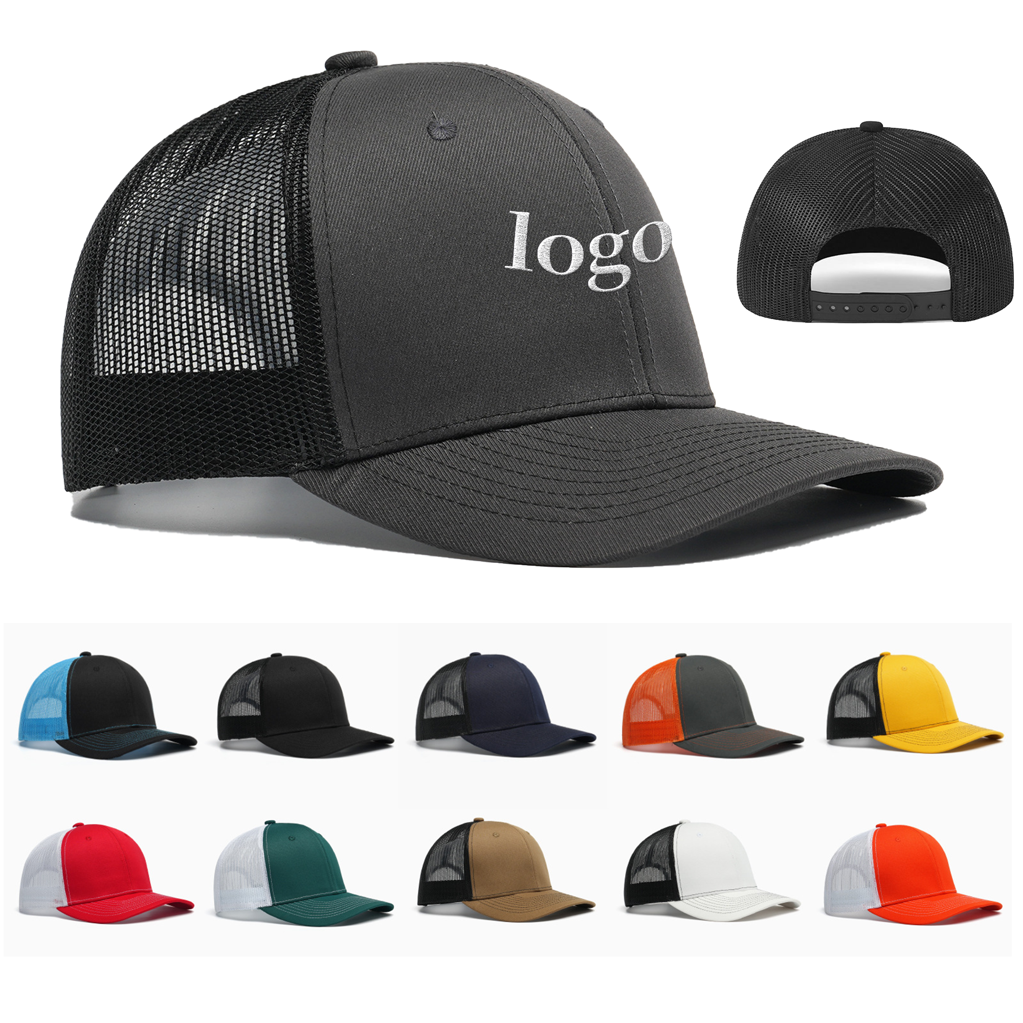 Baseball Cap Mesh Charleston Trucker Hat 1