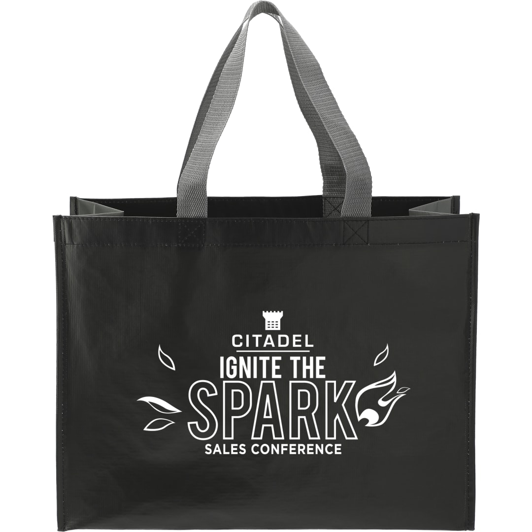 RPET Laminated Matte Shopper Tote 46