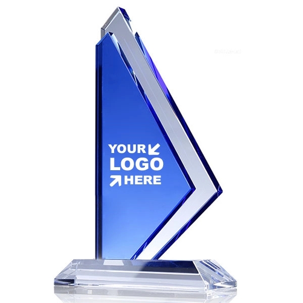 Crystal Sailboat Trophy Award 3