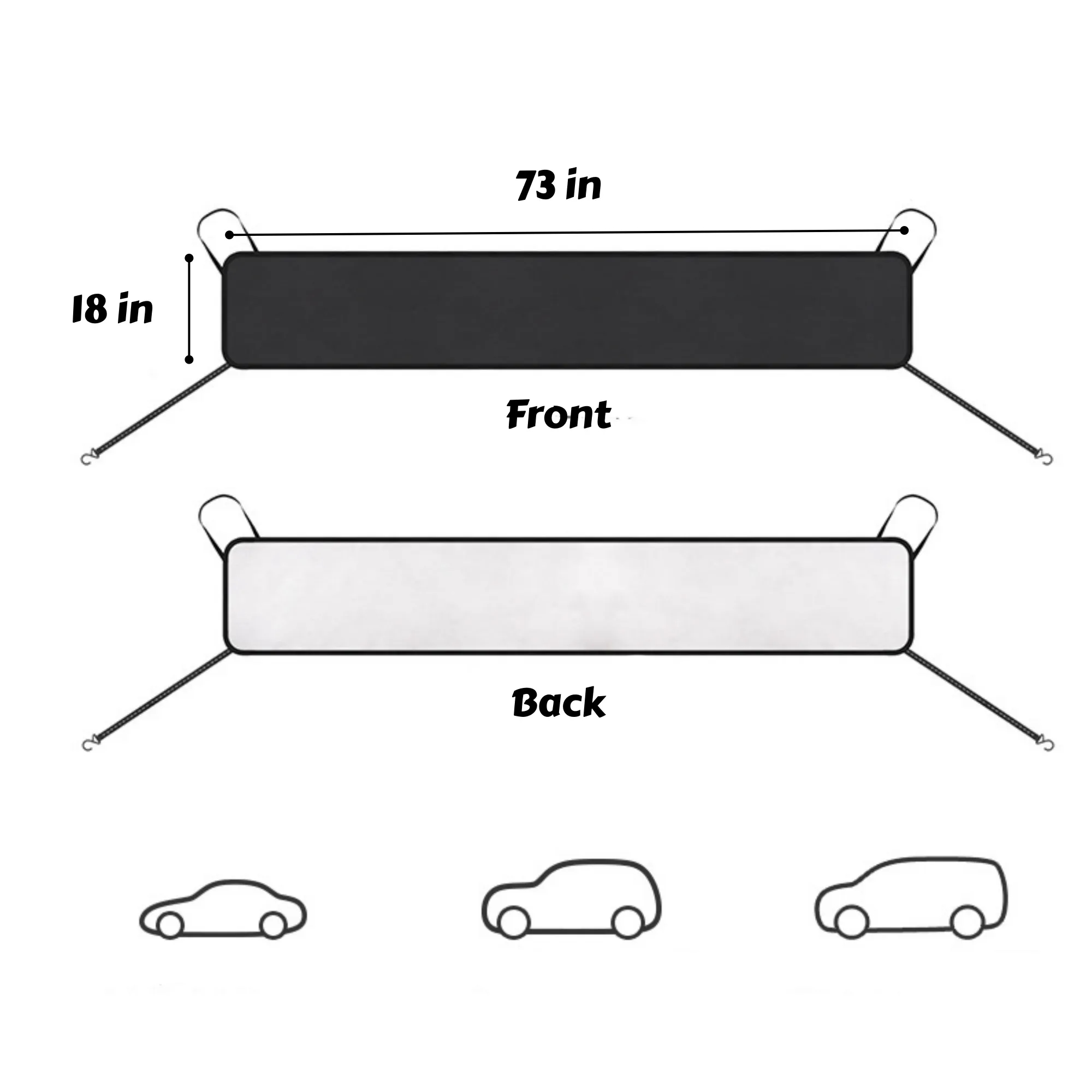 Car Front Windshield Leaf Cover 4