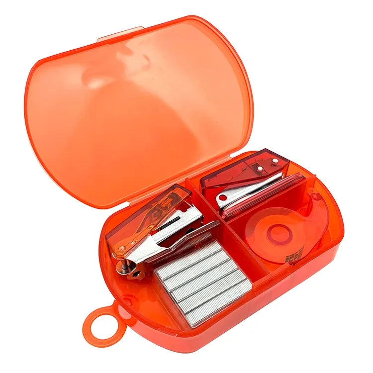 Office Supplies Set Desk Accessories Kits Stapler 6