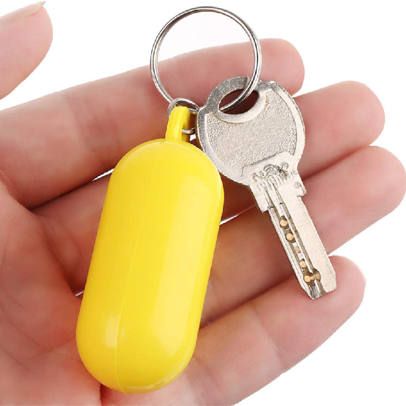 Plastic Floating Key Chain Keyring 4