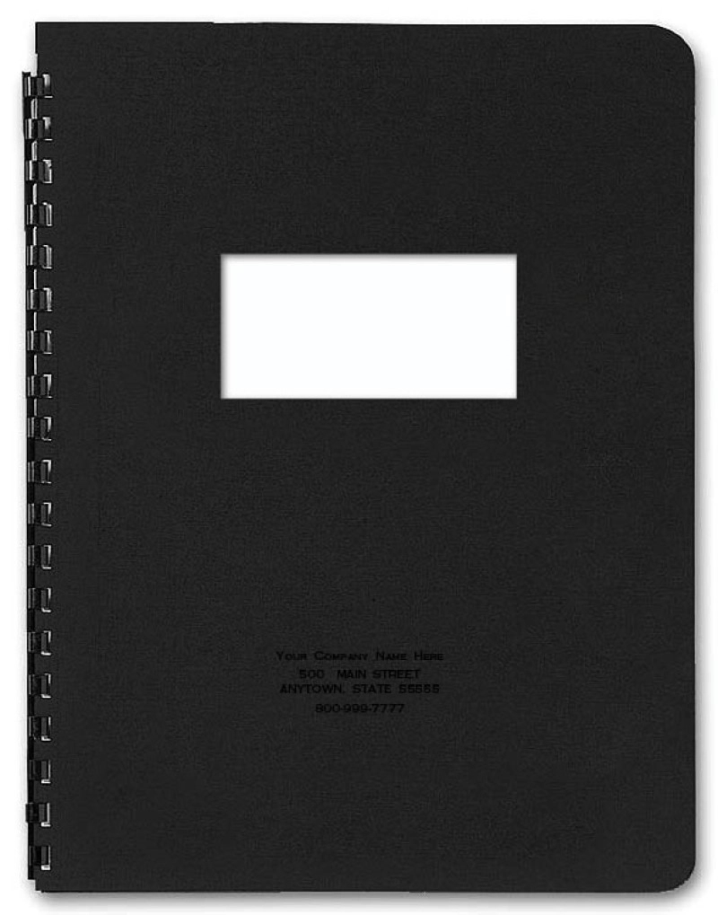 Cover - Report, Punch & Bind With Window 2