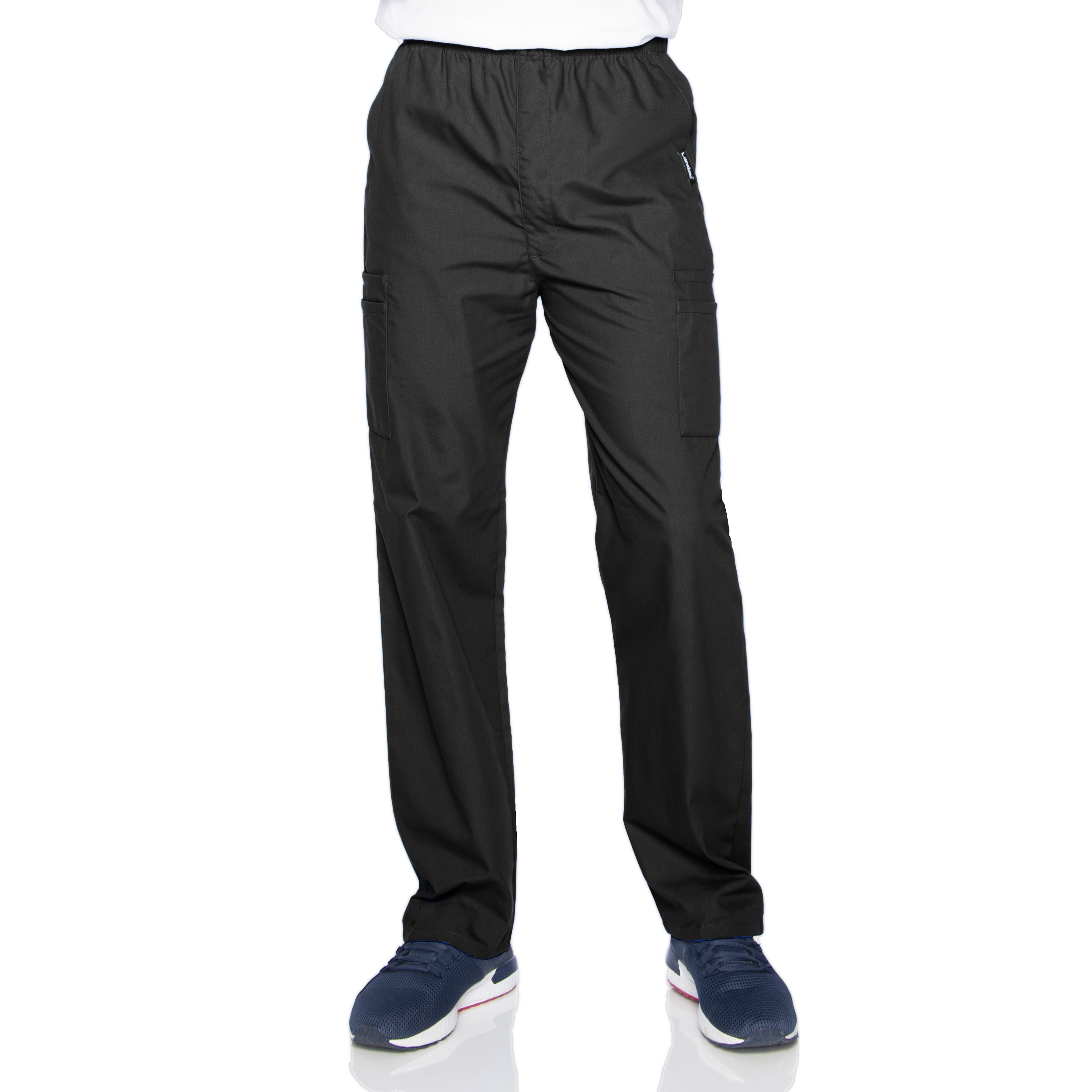 Landau - Essentials - Men's Seven-Pocket High-Rise Elastic Waist Cargo Pant