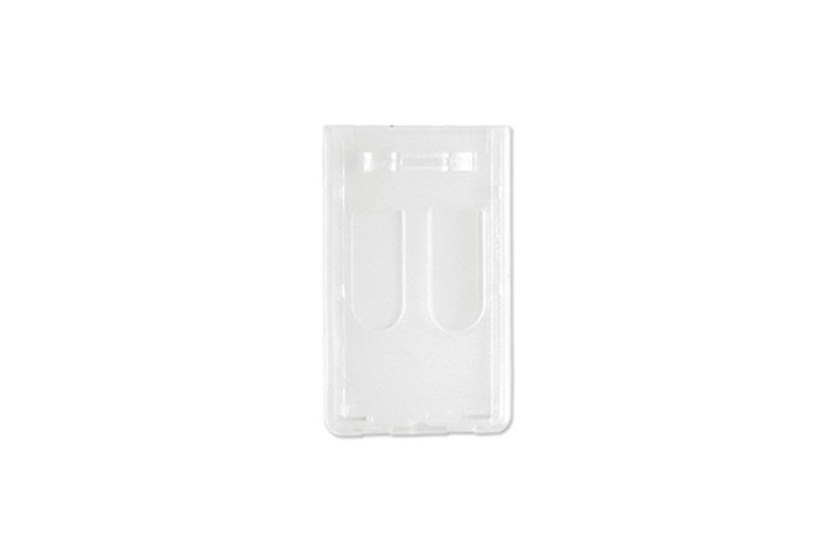 2.15" W x 3.44" H - Vertical Rigid Card Holder (Blank) 2