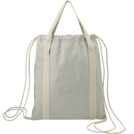 Repose 5oz. Recycled Cotton Drawstring Bag 18