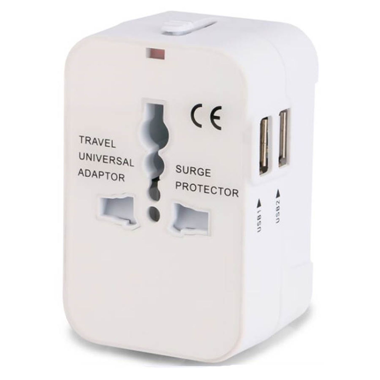18W Universal 2 Port USB Travel Converter Adapter 2
