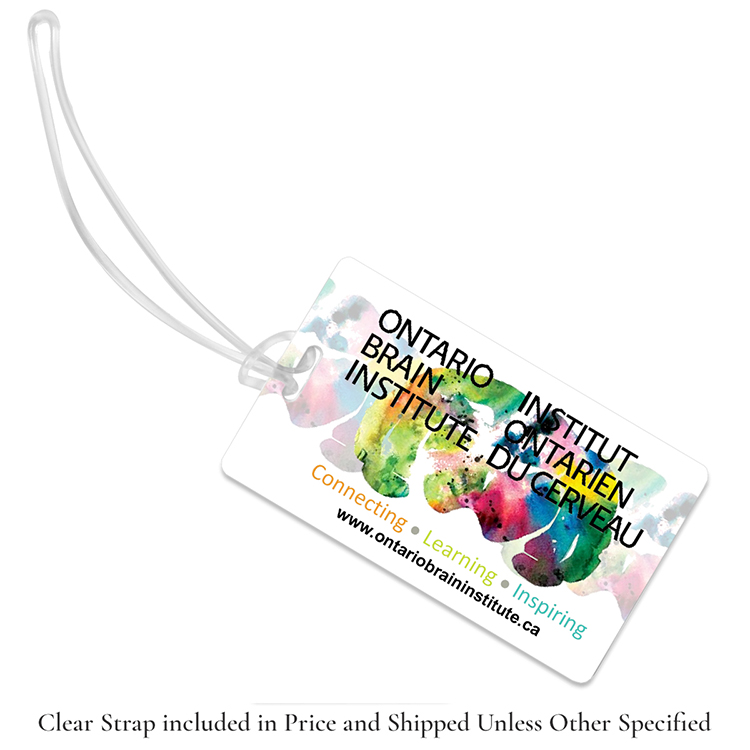 "ThuNderbolt PI" PhotoImage ® Full Color Imprint* ID Slip-In Pocket Luggage Bag Tag