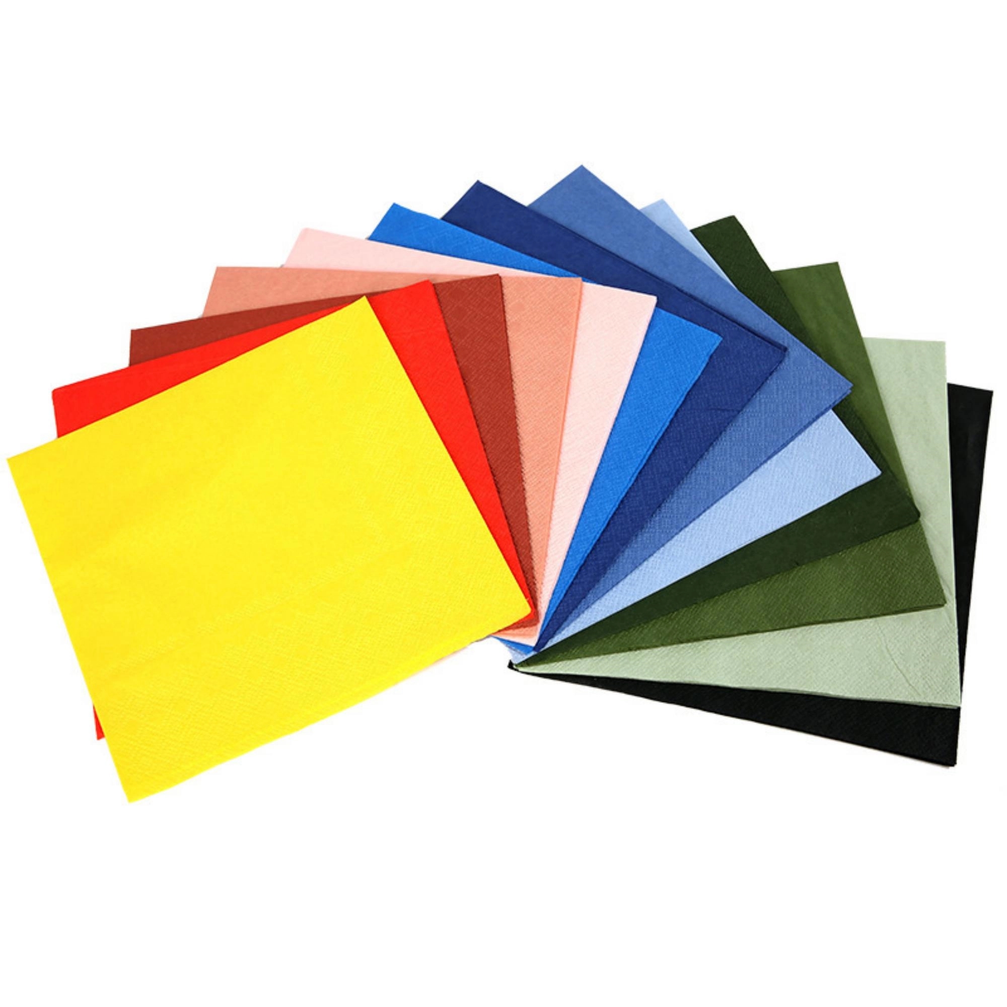 Colored 2-Layer Digital Print Party Napkins 3
