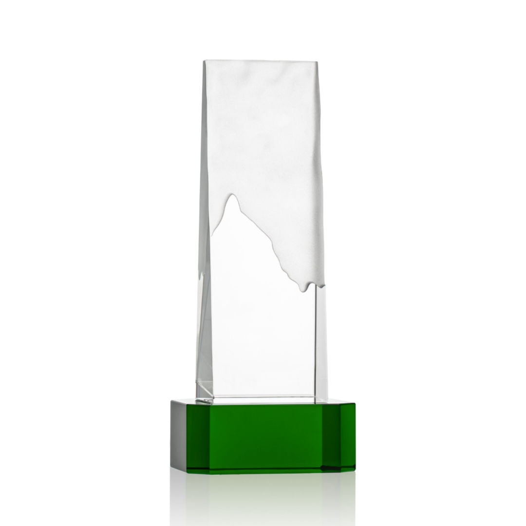 Rushmore Award on Base - Green 5