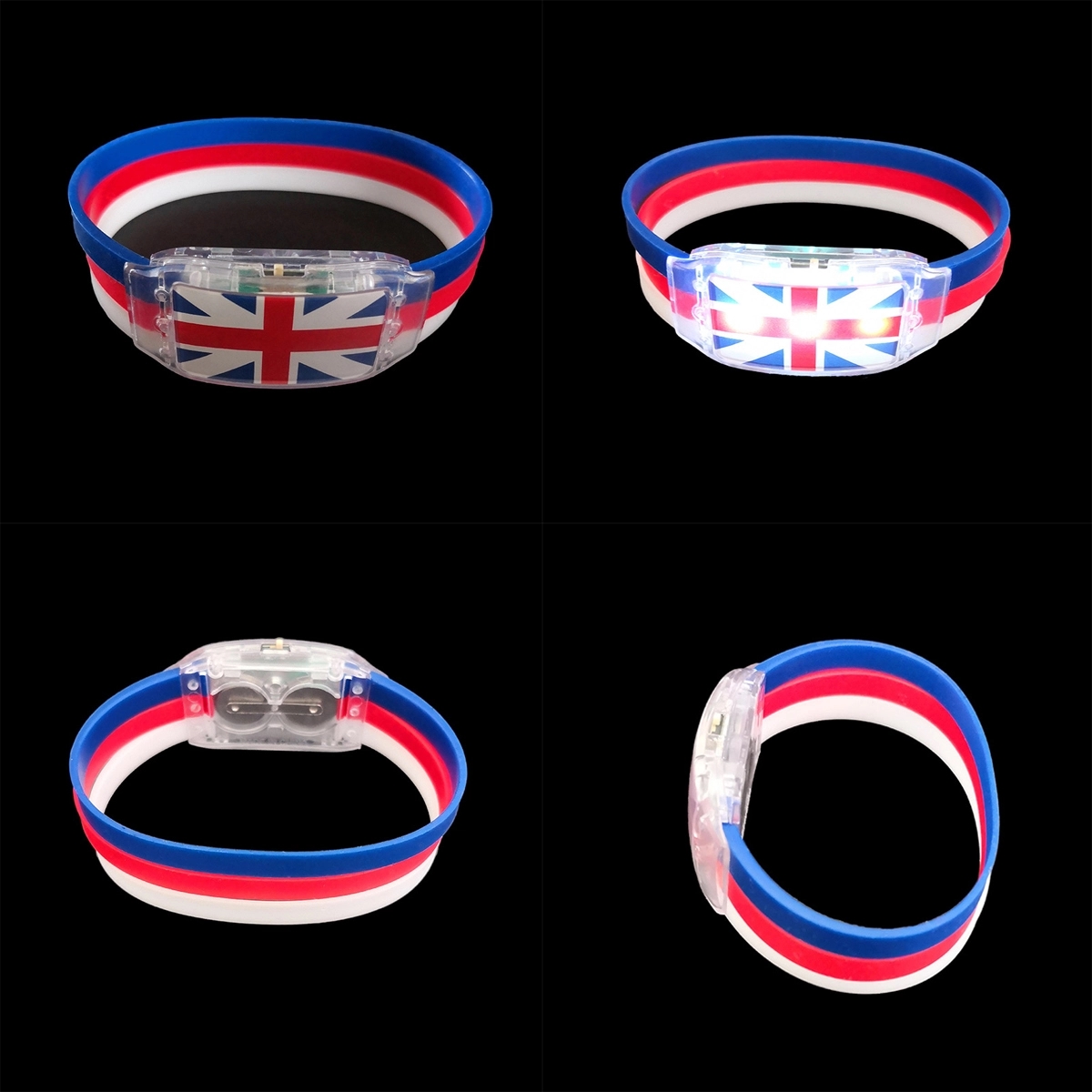 2022 World Cup Flag Led Wristband 3