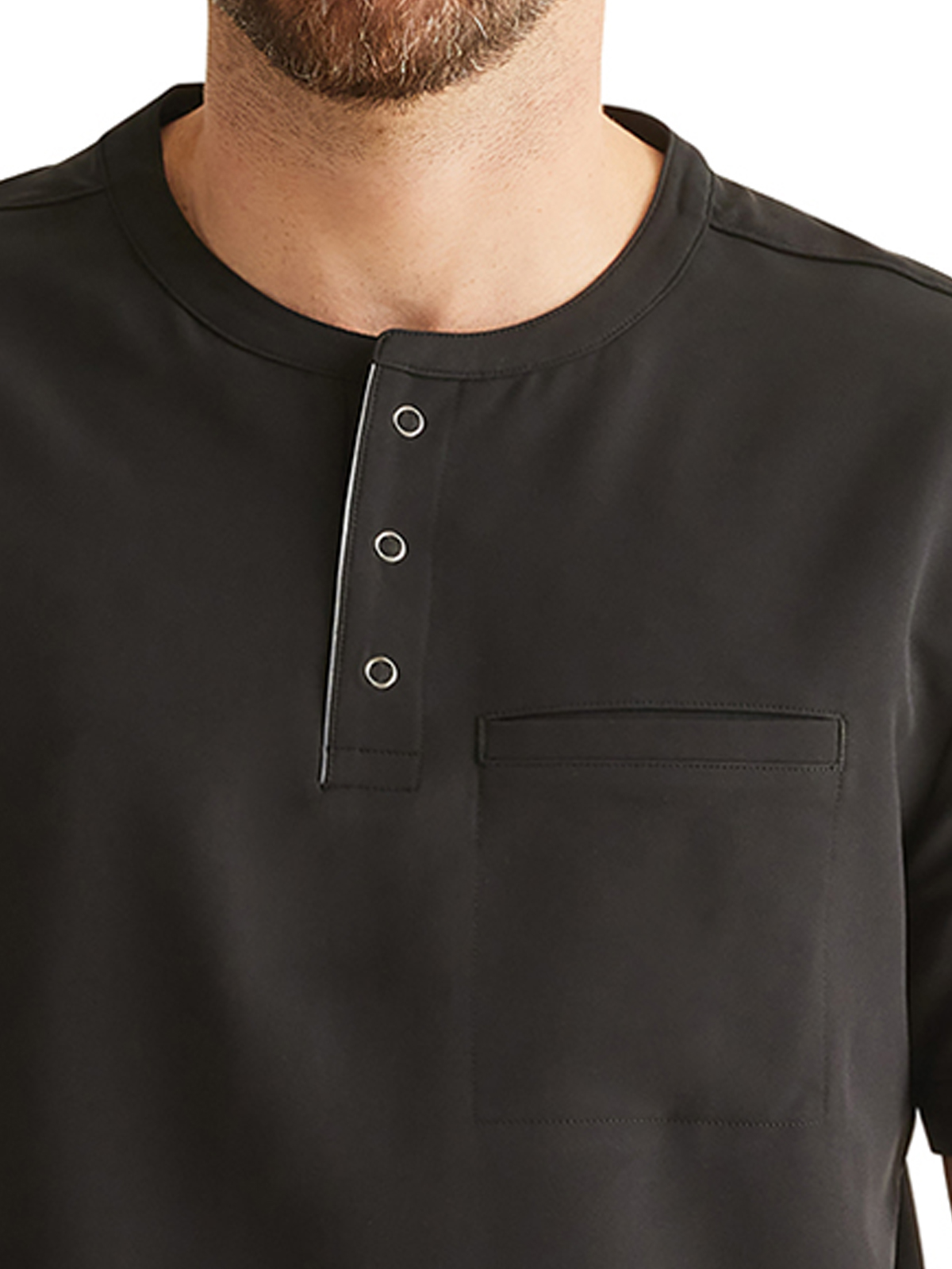 Healing Hands - 360 - Men's 1-Pocket Shane Mandarin Collar Top 5