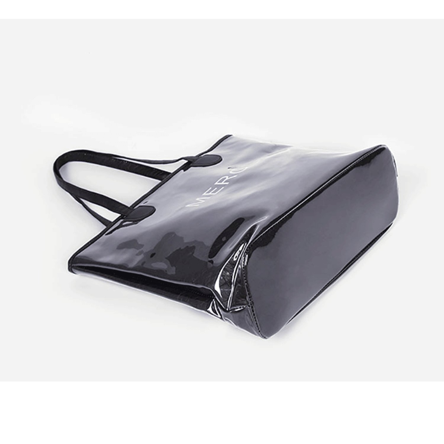 Clear waterproof big capacity pvc tyvek kraft paper tote bag 8