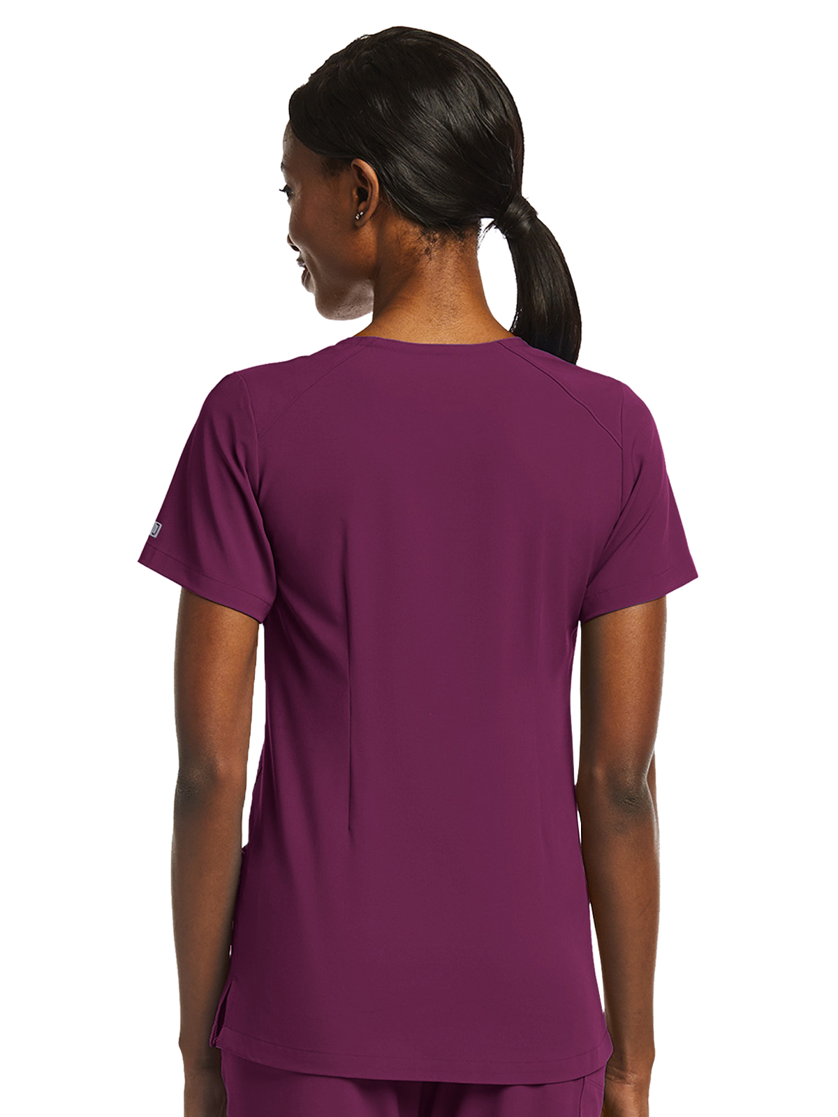 ScrubJoy Originals - Women's Fitted Two-Pocket V-Neck Top 15