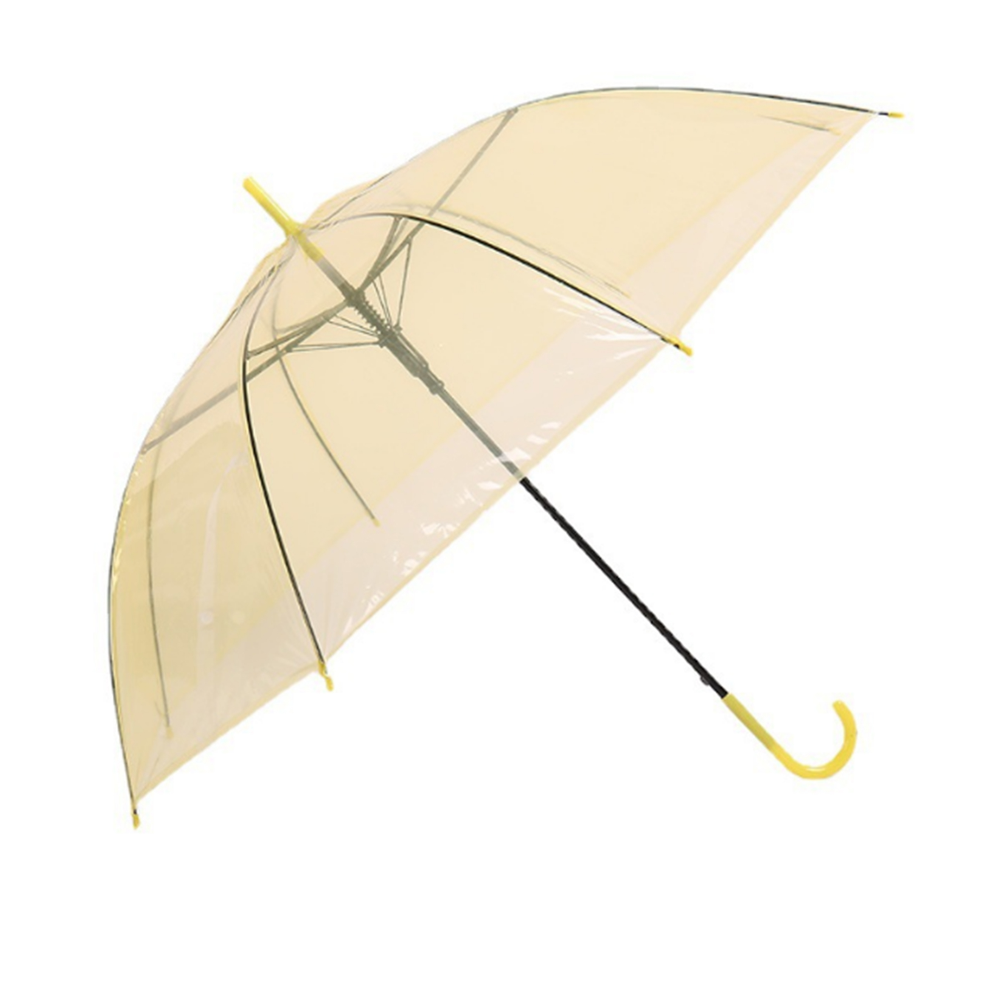 MOQ 50 PCS Stylish PVC Transparent Umbrella 3