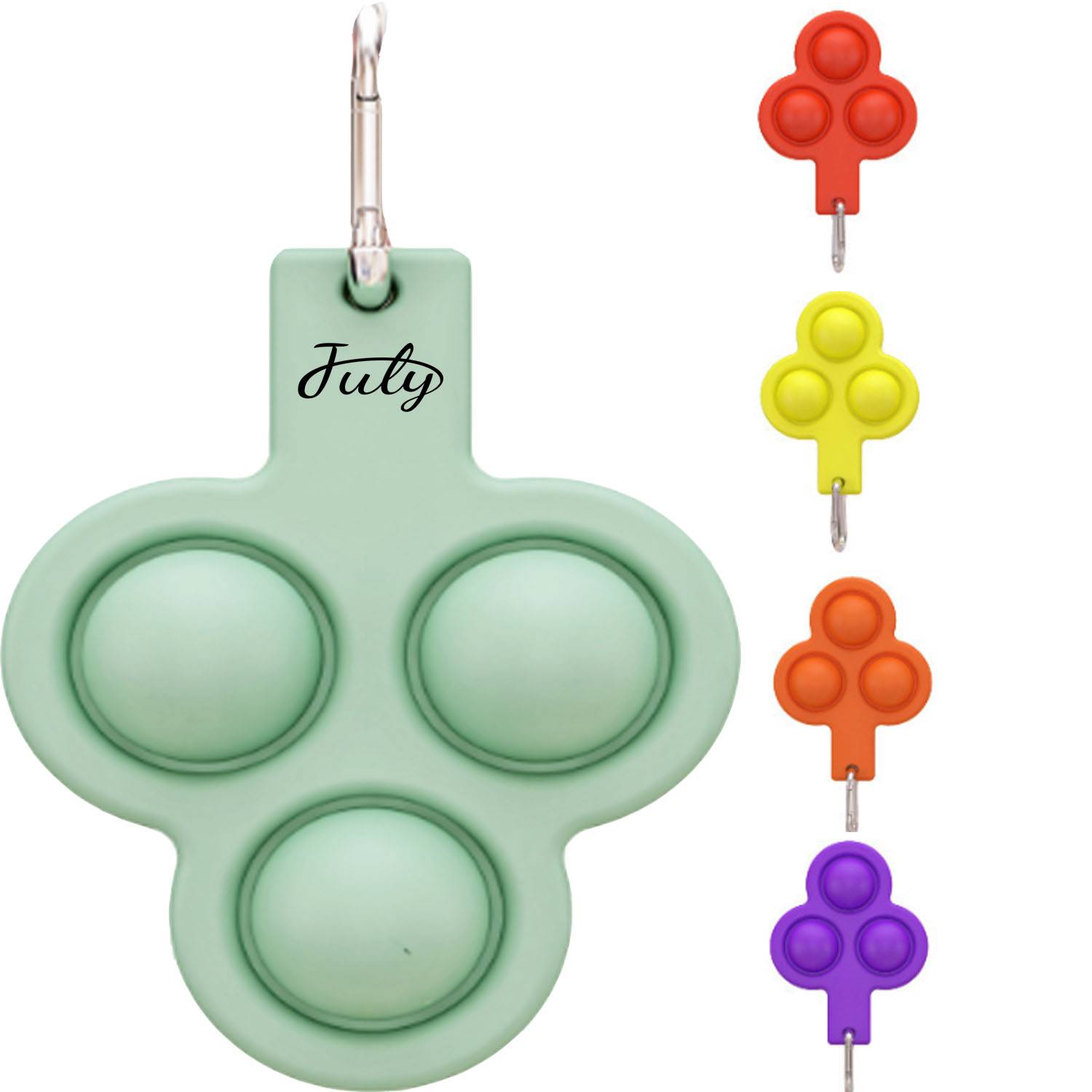 Pop Bubble Fidget Toy Keychain 2