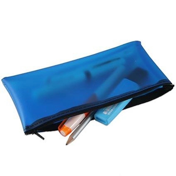 Frosted PVC Pencil Pouch 3