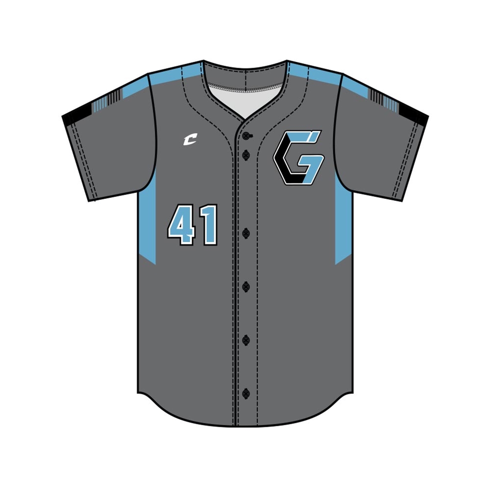 Juice Fitted Full-Button Jersey - Tek-Knit WPK395