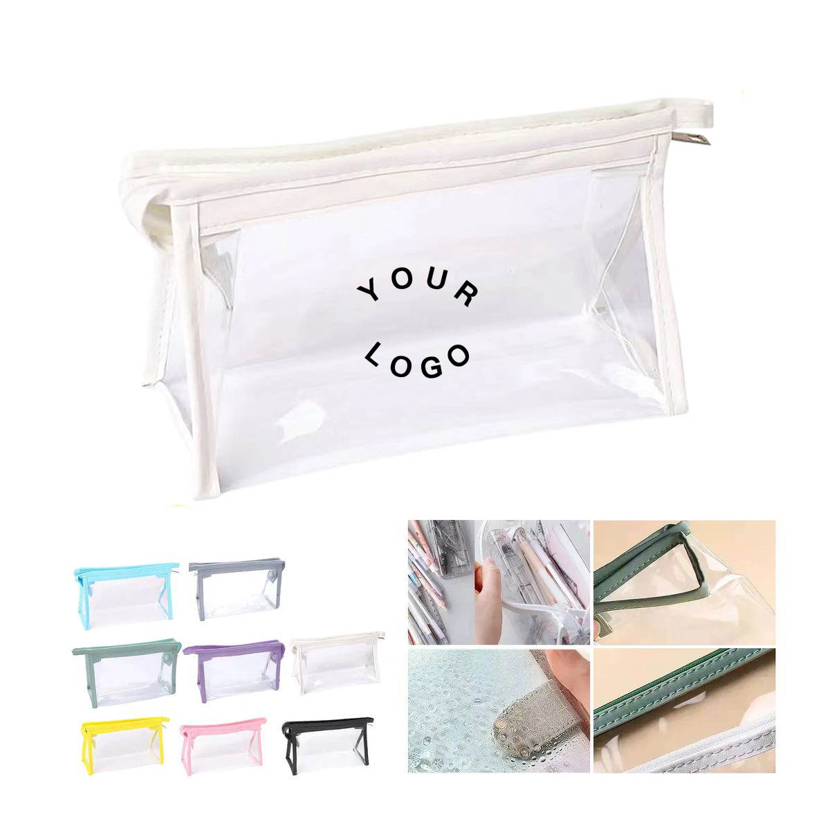 Waterproof Clear Pouch for Toiletries and Essentials 2