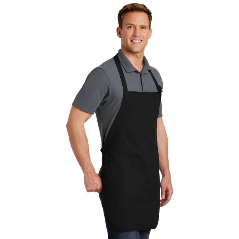 Port Authority Full-Length Apron With Pockets. 36