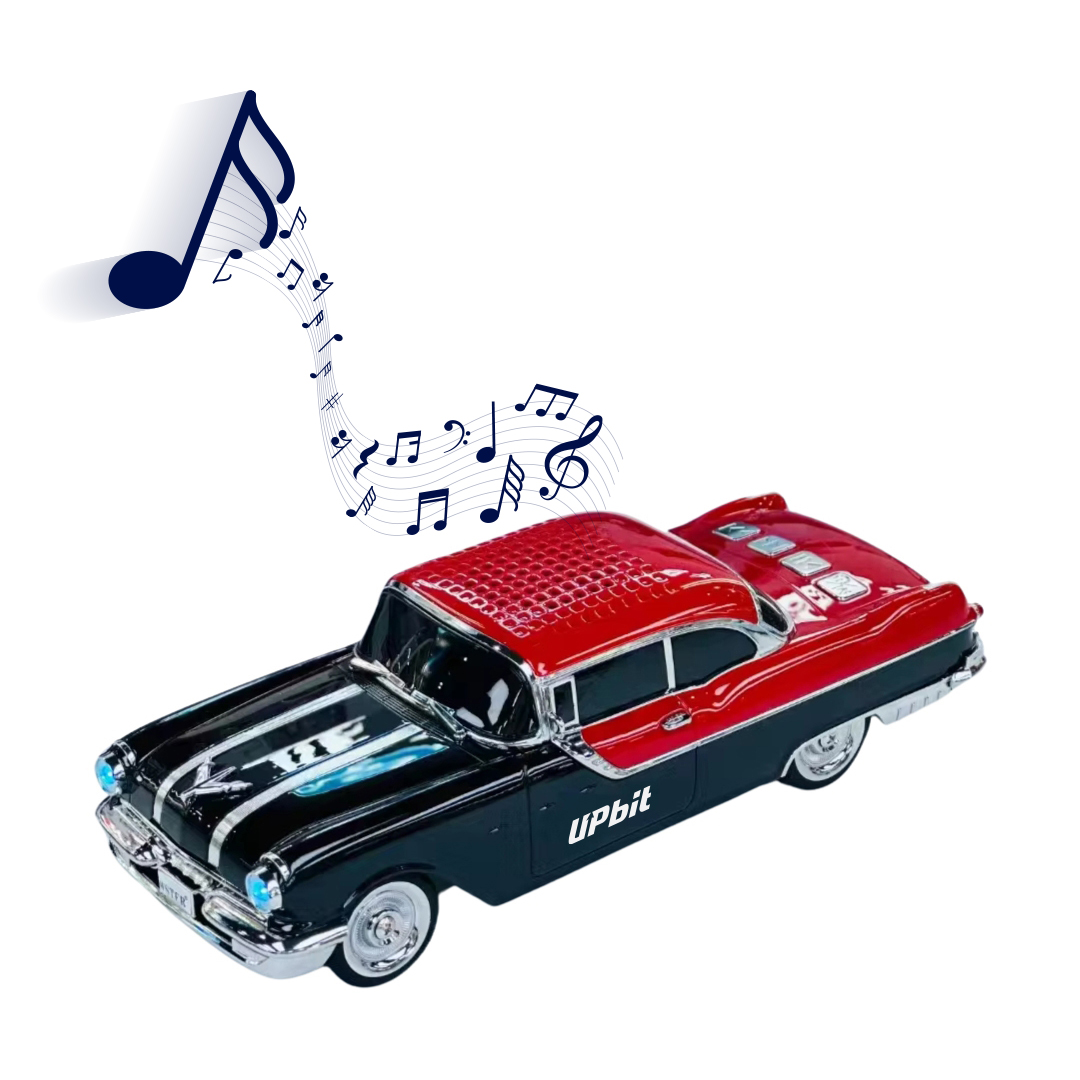 SonicWave Drive Vintage Car Bluetooth Speaker 11
