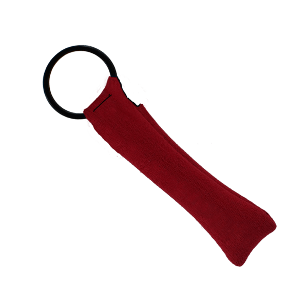 Neoprene Lip Balm Sleeve Pocket with Sewn Split-Ring 5