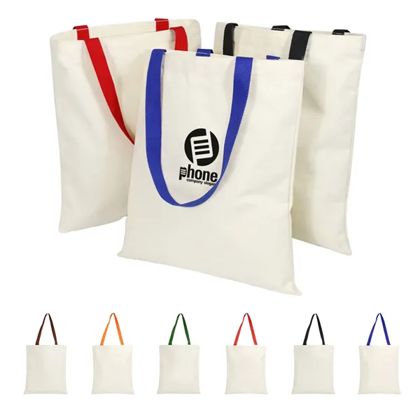 Penny Wise Cotton Canvas Tote Bag