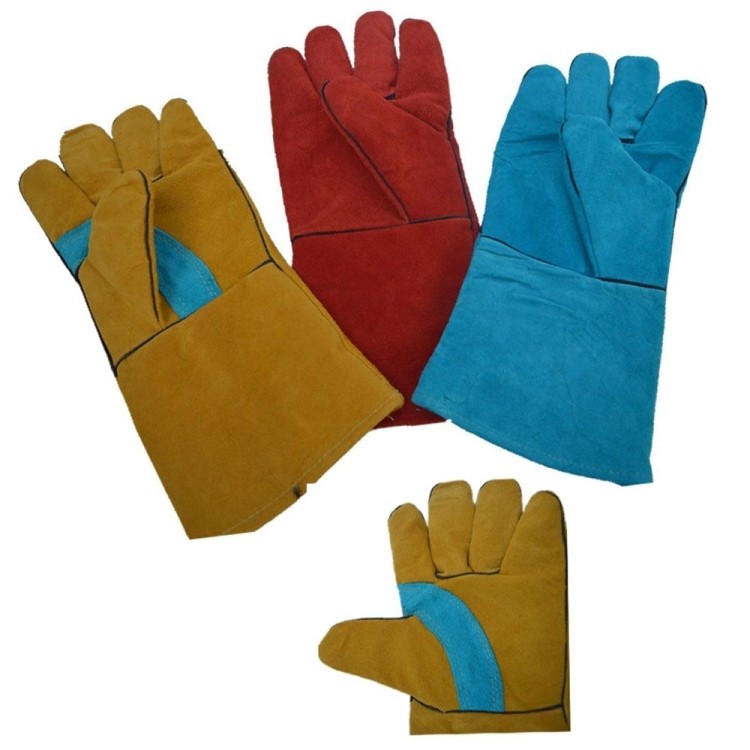 Longer welding work gloves 2