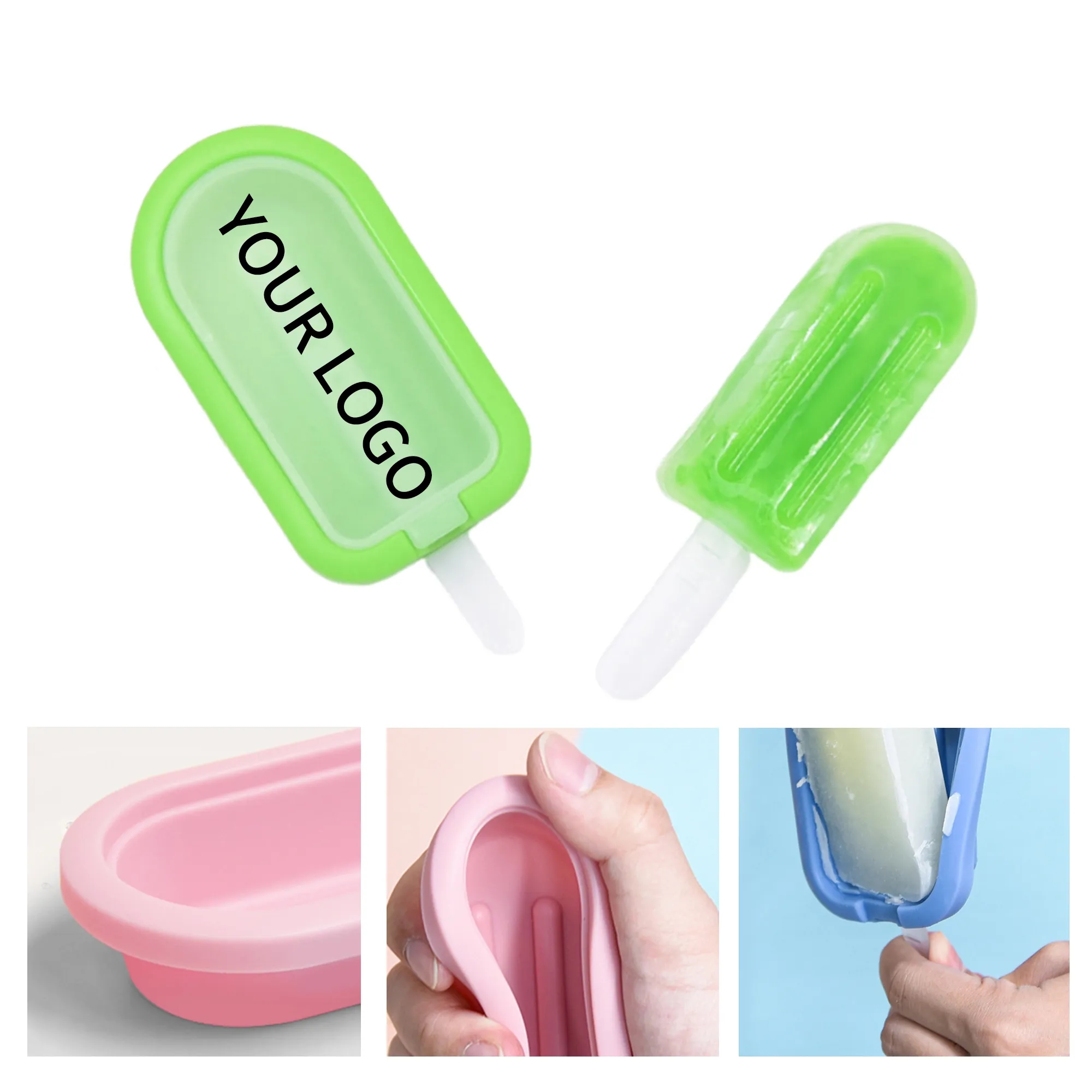 Reusable Silicone Popsicle Maker 2