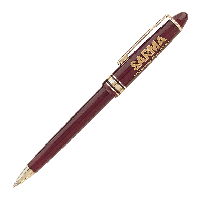 Plantagenet-15 Promotional Gold Trim Pens 5