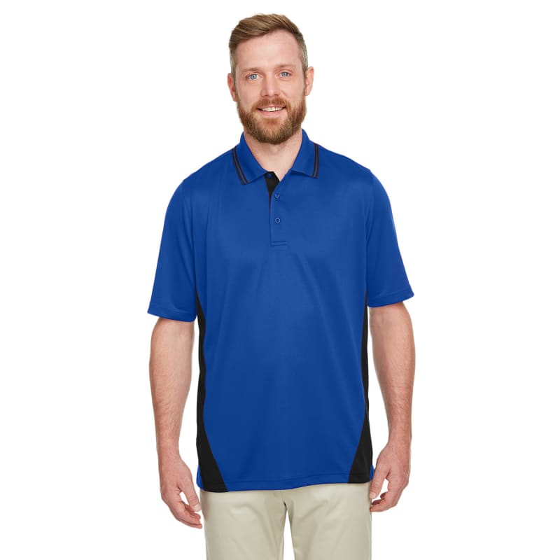 Harriton Men's Flash Snag Protection Plus IL Colorblock Polo 13
