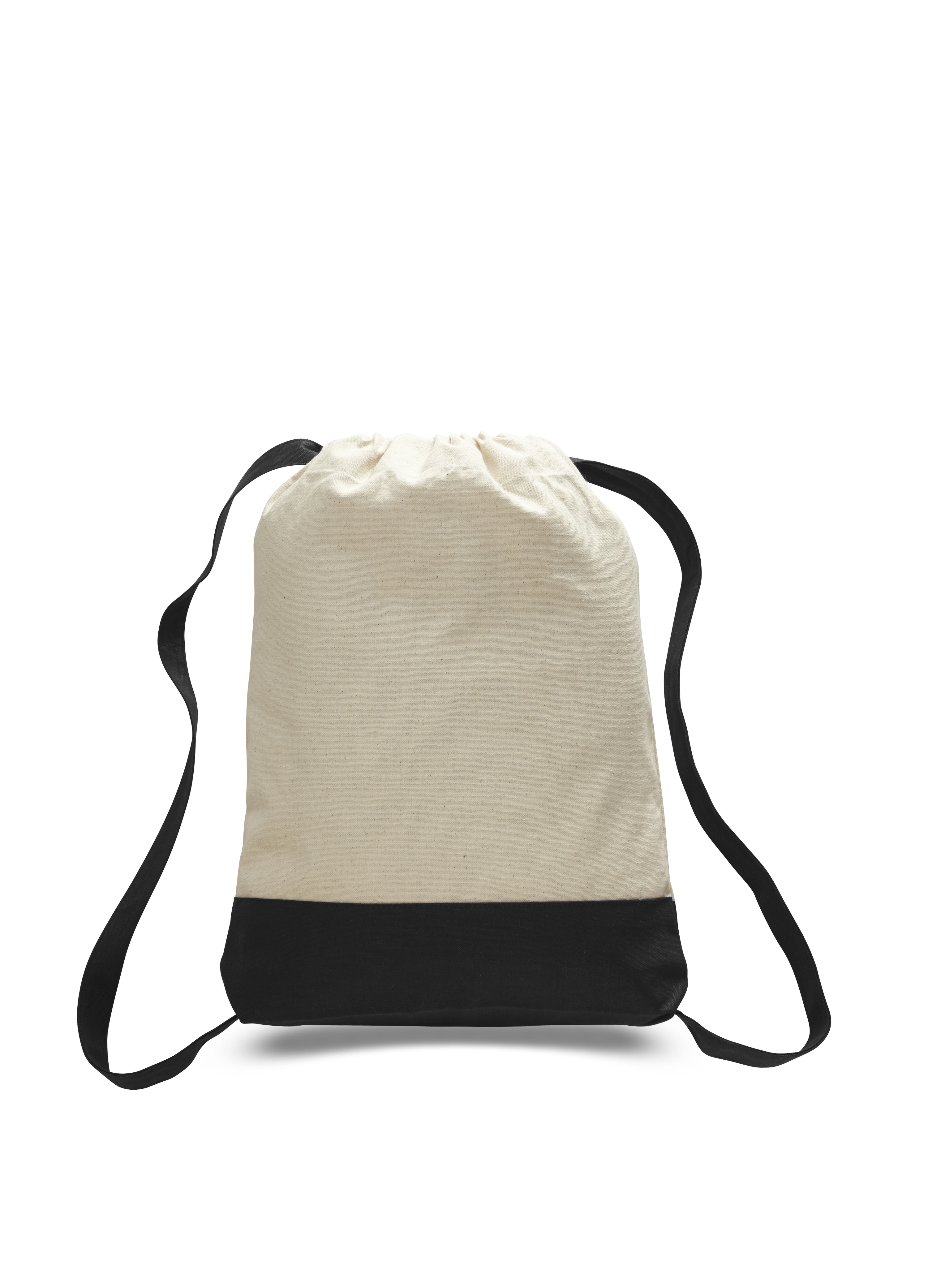 Heavy 12 oz. Cotton Canvas Sport Backpack - Natural 2