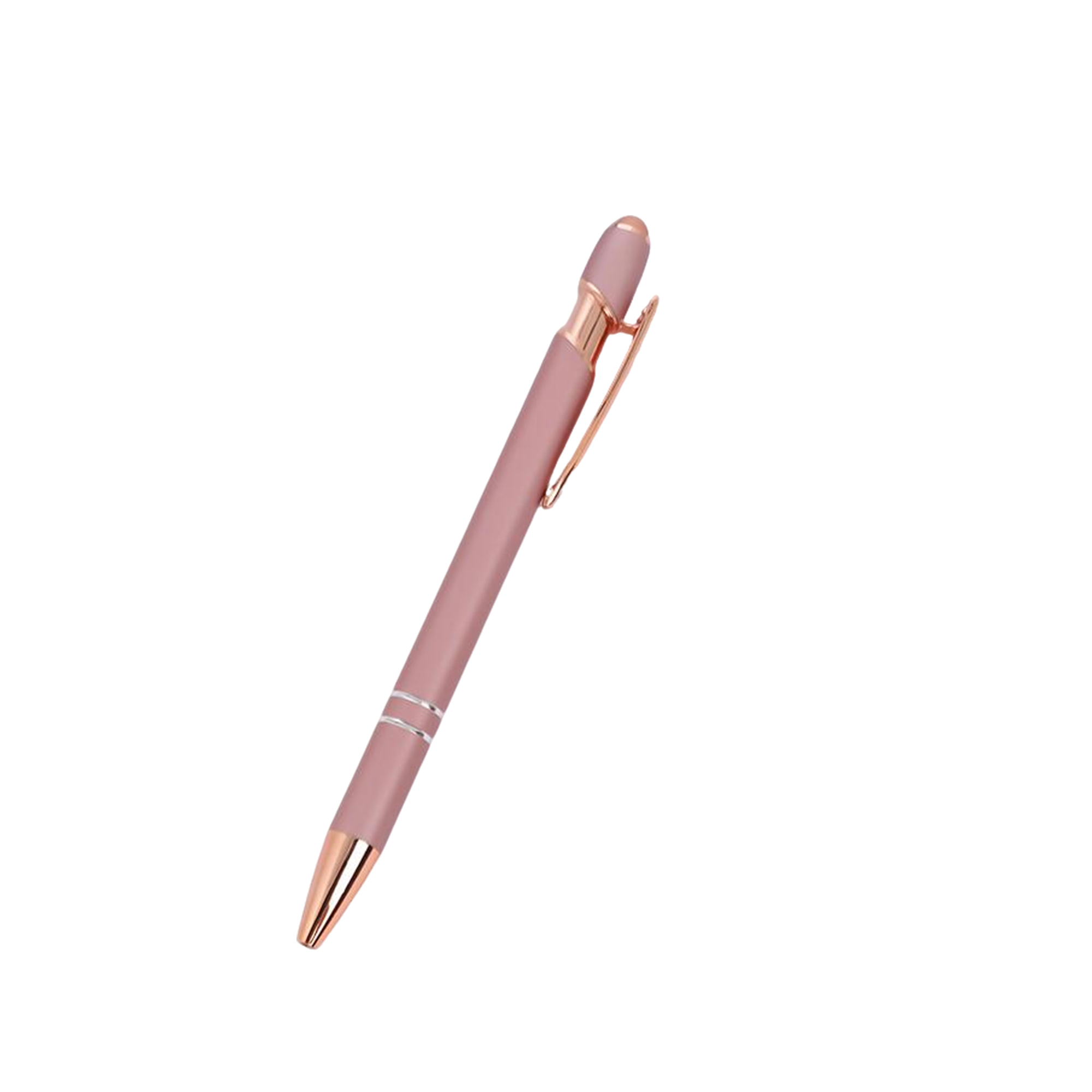 Aluminum Rod Ballpoint Pen With Retractable Press Design 16