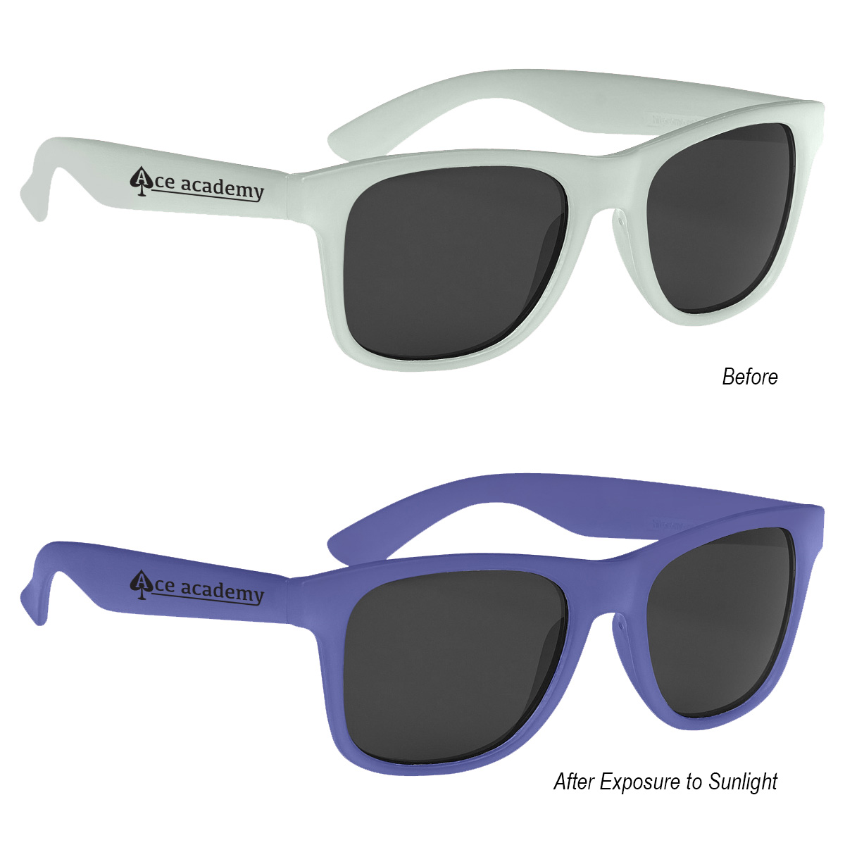 Color Changing Malibu Sunglasses 1