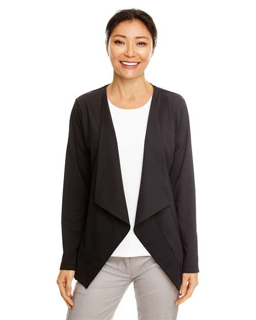 Women's Perfect Fit™ Draped Open Cardigan Blazer - DP465W 3