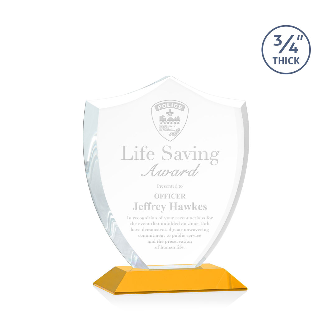Scudo Shield Award - Amber 2