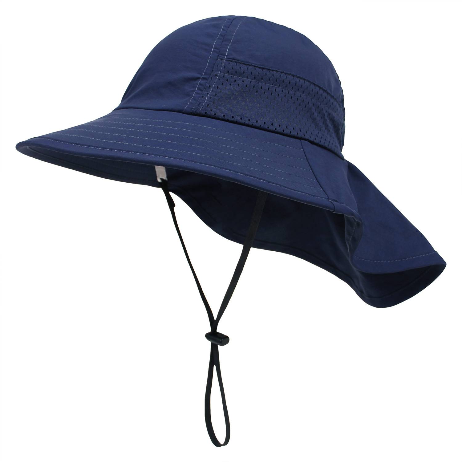 Adjustable Wide Brim Toddler Sun Hat 4
