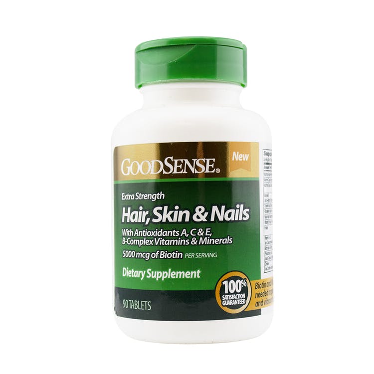 Hair Skin & Nails Tablets - Extra Strength 90 Count 2