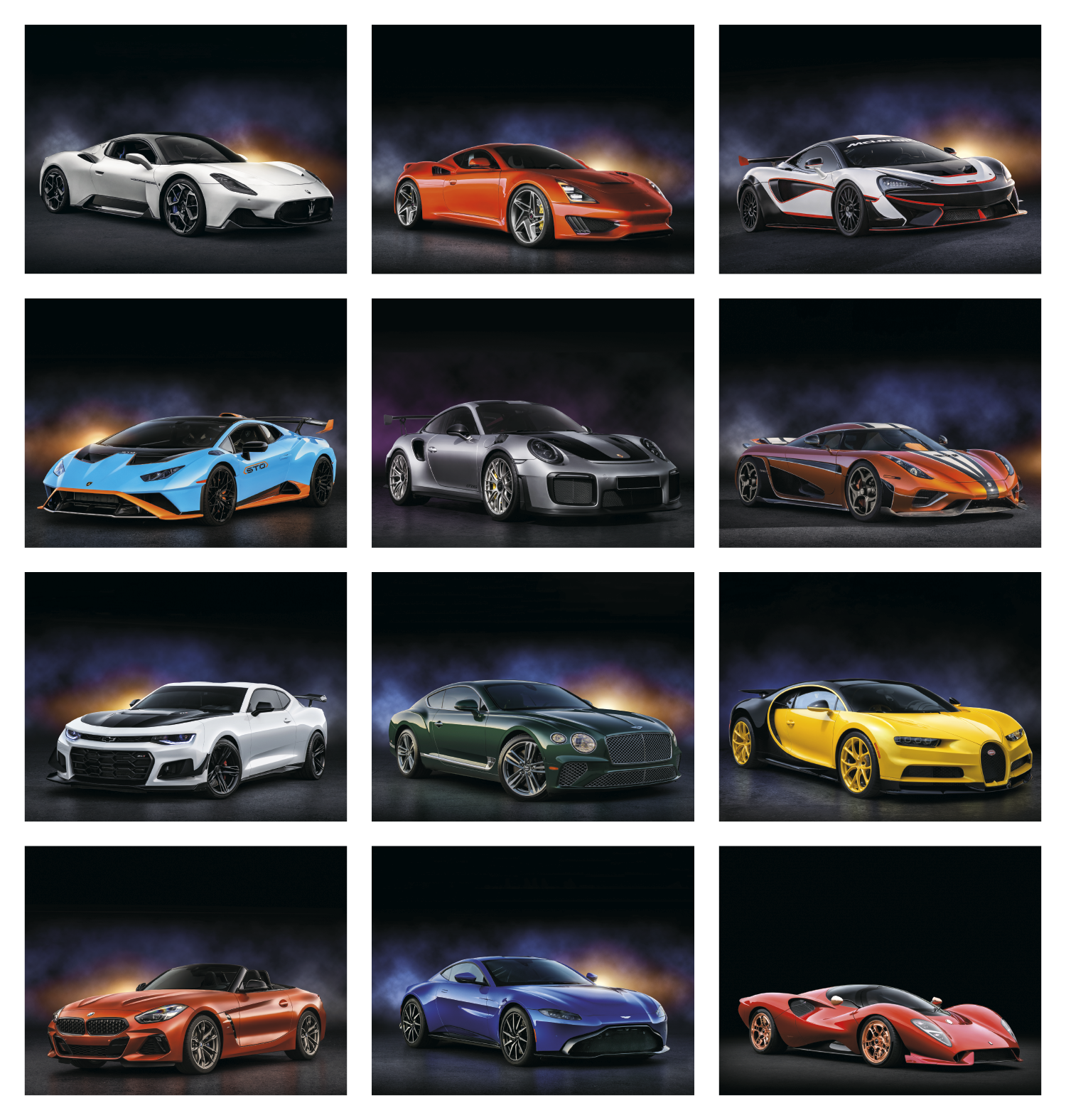 Good Value™ Exotic Sports Cars - Spiral Calendar 31