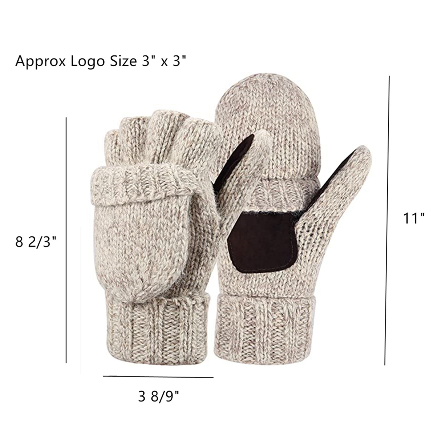 Wool Mittens Warm Mitten Glove 1