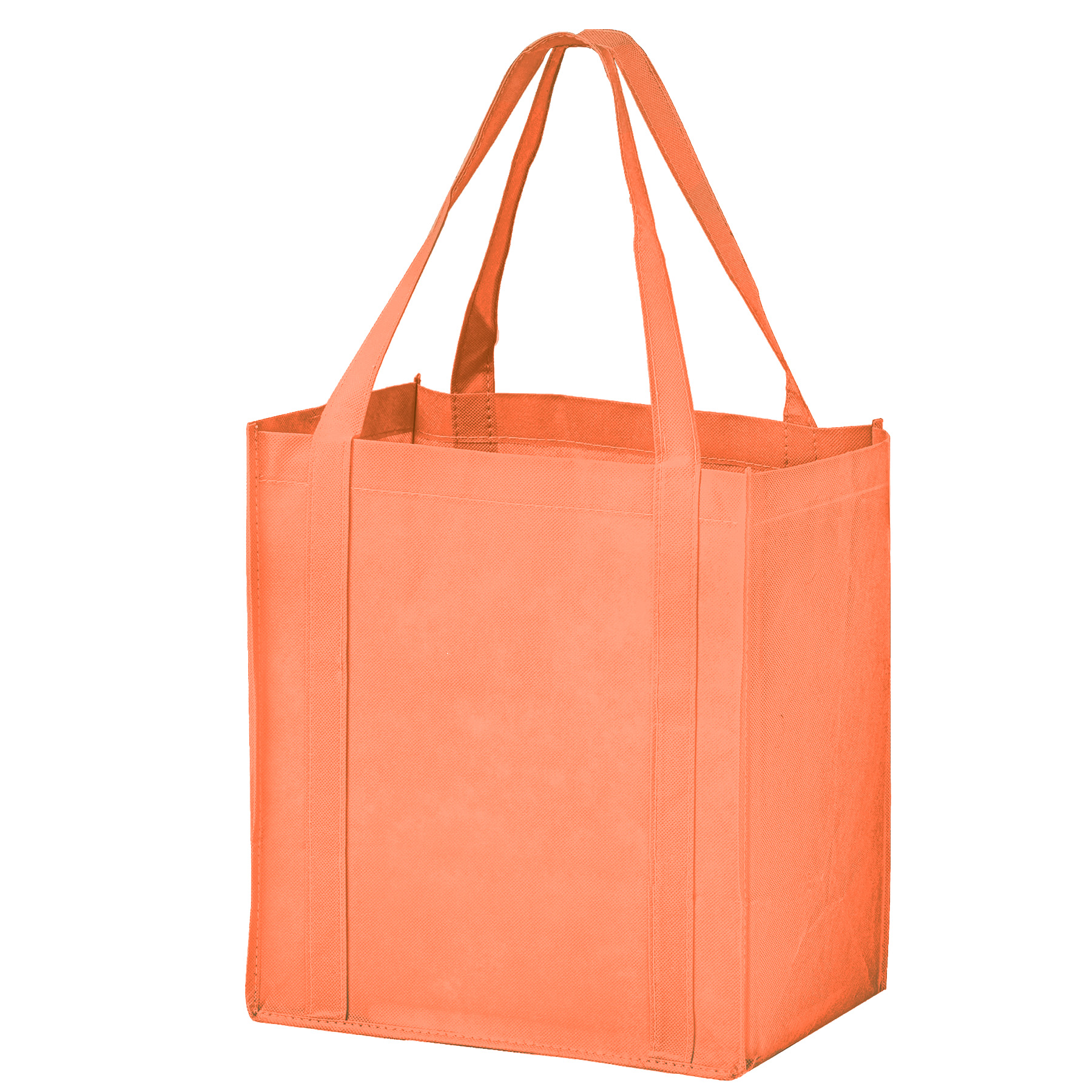 12" W x 13" H x 8" D Non-Woven Grocery Shopping Tote Bag 7