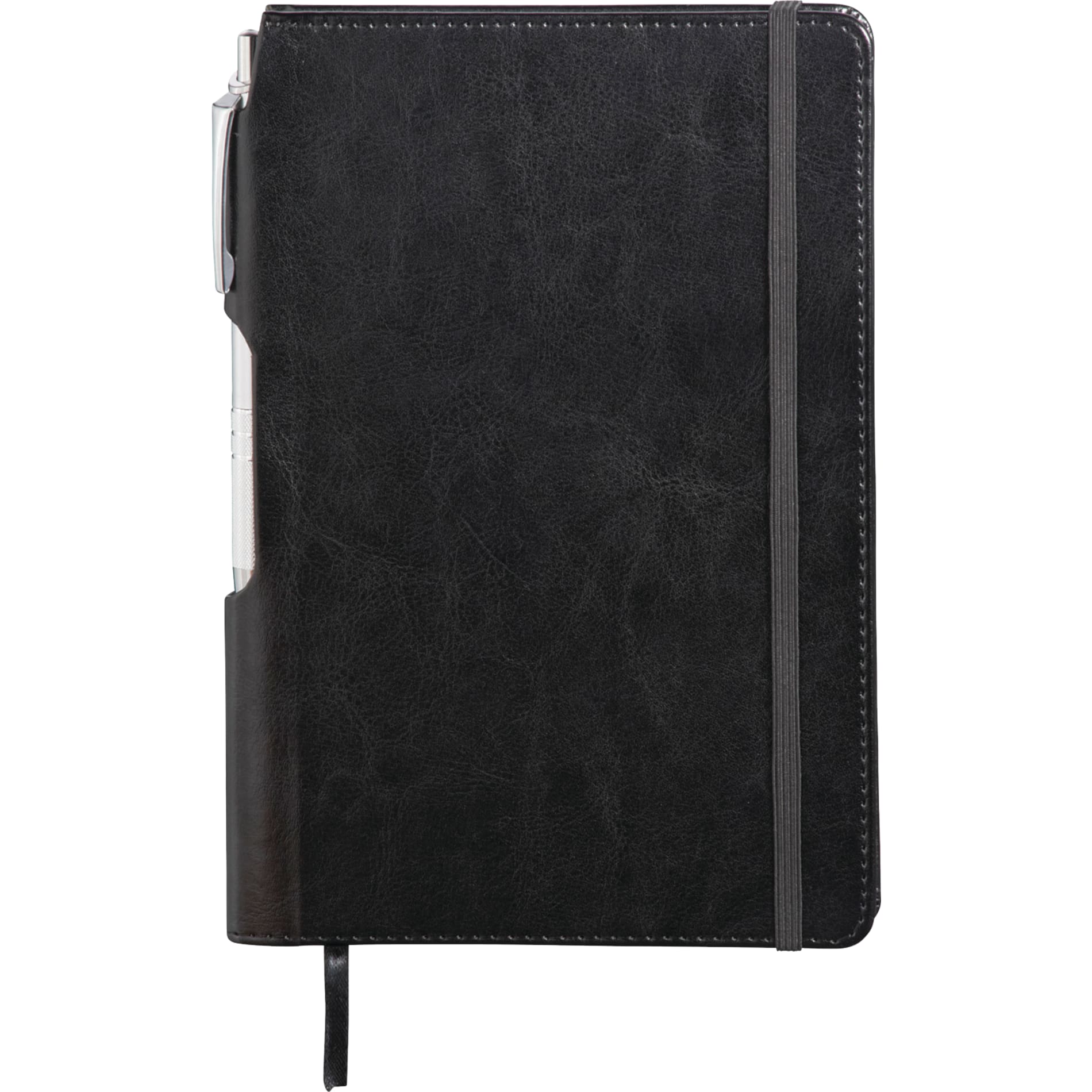 FSC® Mix 6" x 8.5" Viola Bound Notebook with Pen 39