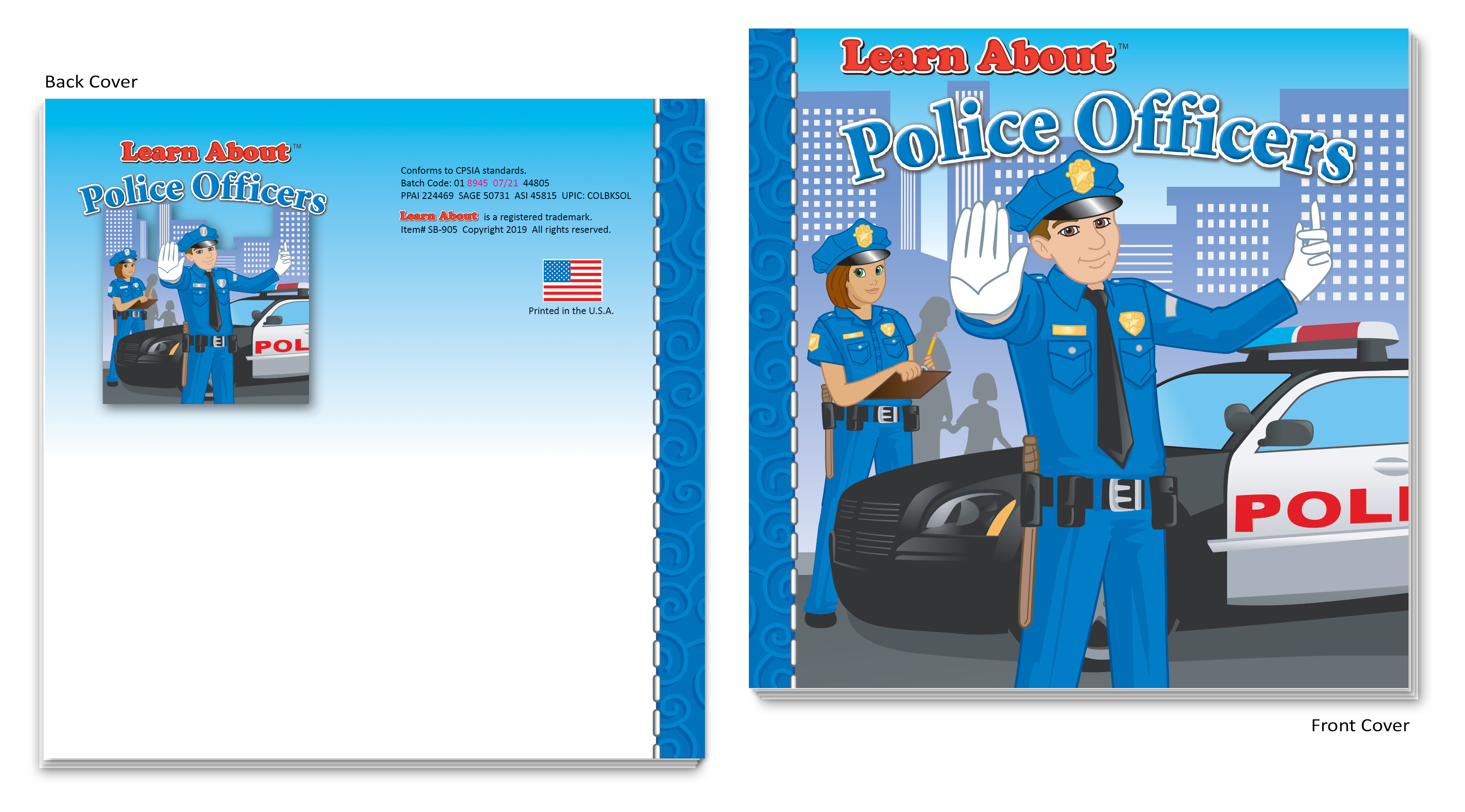 Learn About Police Officers Storybook 2