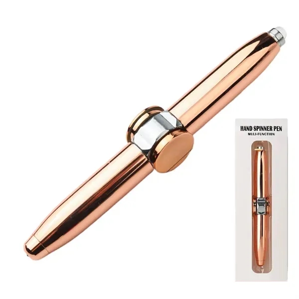 LED Light-Up Spinning Fingertip Pen - Cool Design 3