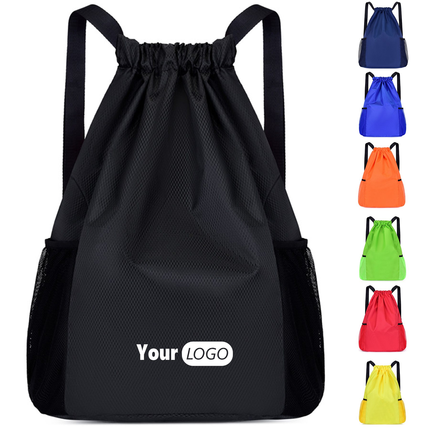 Oxford Large Capacity Drawstring Large Drawstring Pocket 2