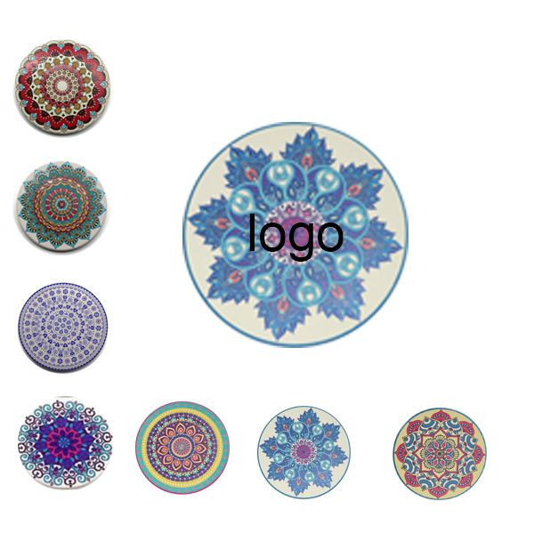 Round Ceramic Coaster 1