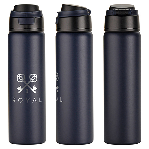 Cabrio 24 oz Recycled Stainless Steel Vacuum Insulated Bottle, custom water bottle with logo imprint 31