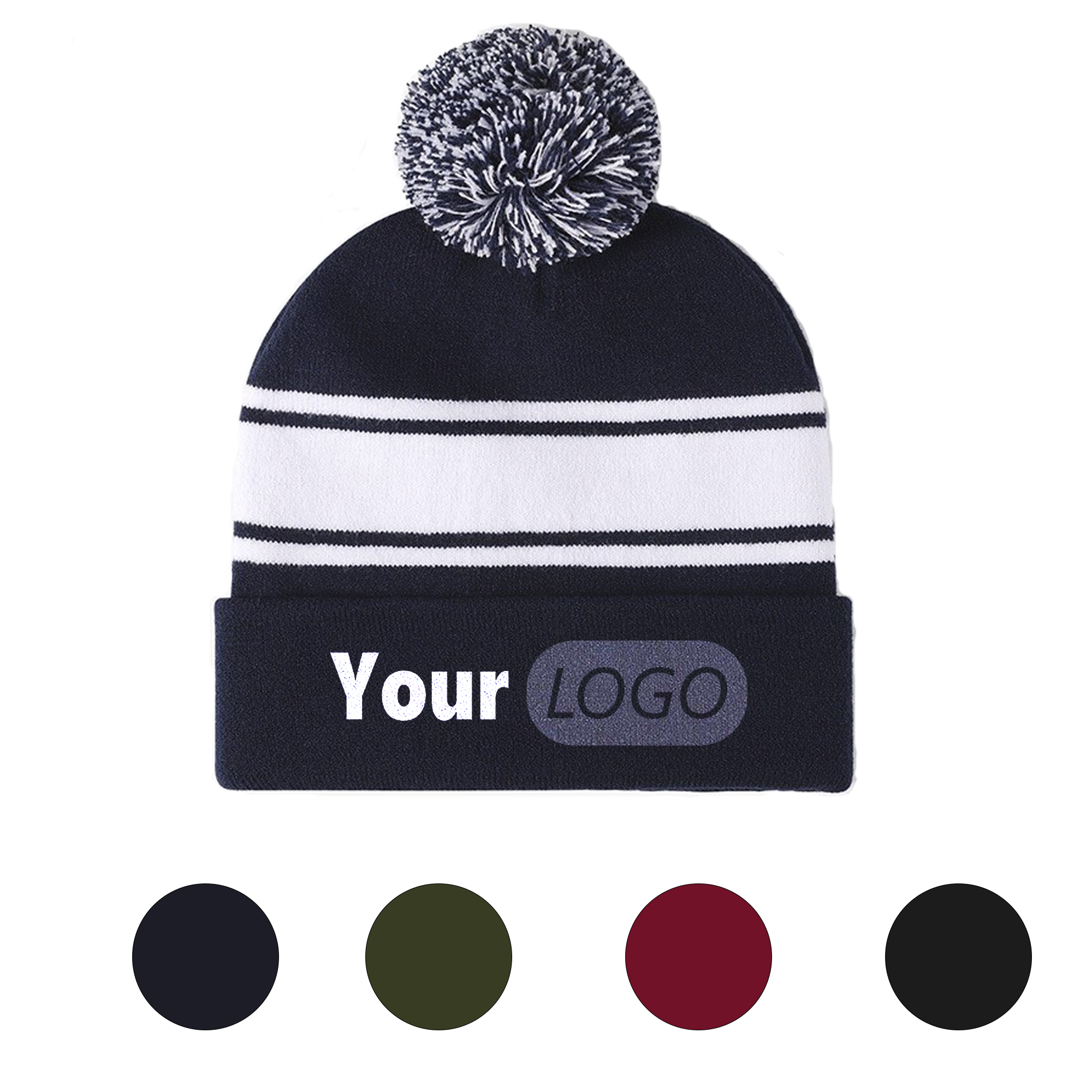 Thickened Cold Resistant Winter Knit Hat 2