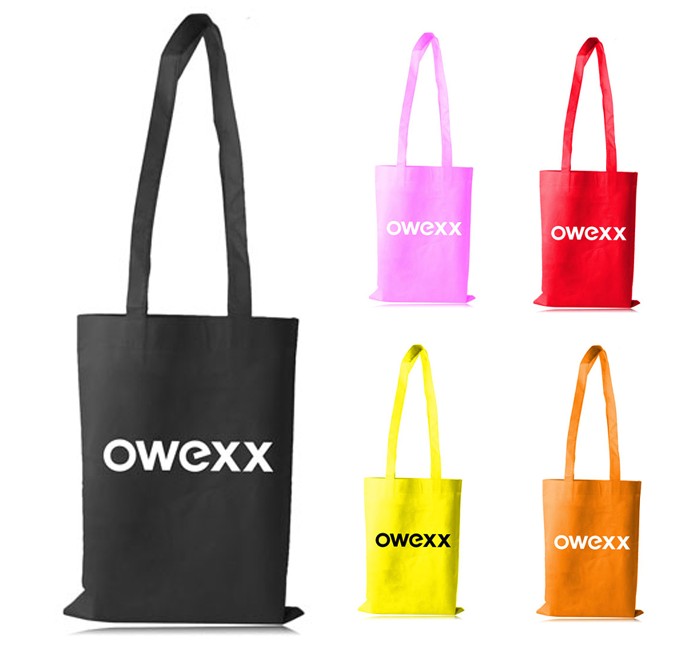 Fashion Long Handle Tote Bag - Polypropylene 15